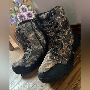 Itasca Camouflage Men's Rain & Snow Boots (Insulated & Waterproof) LIKE NEW!